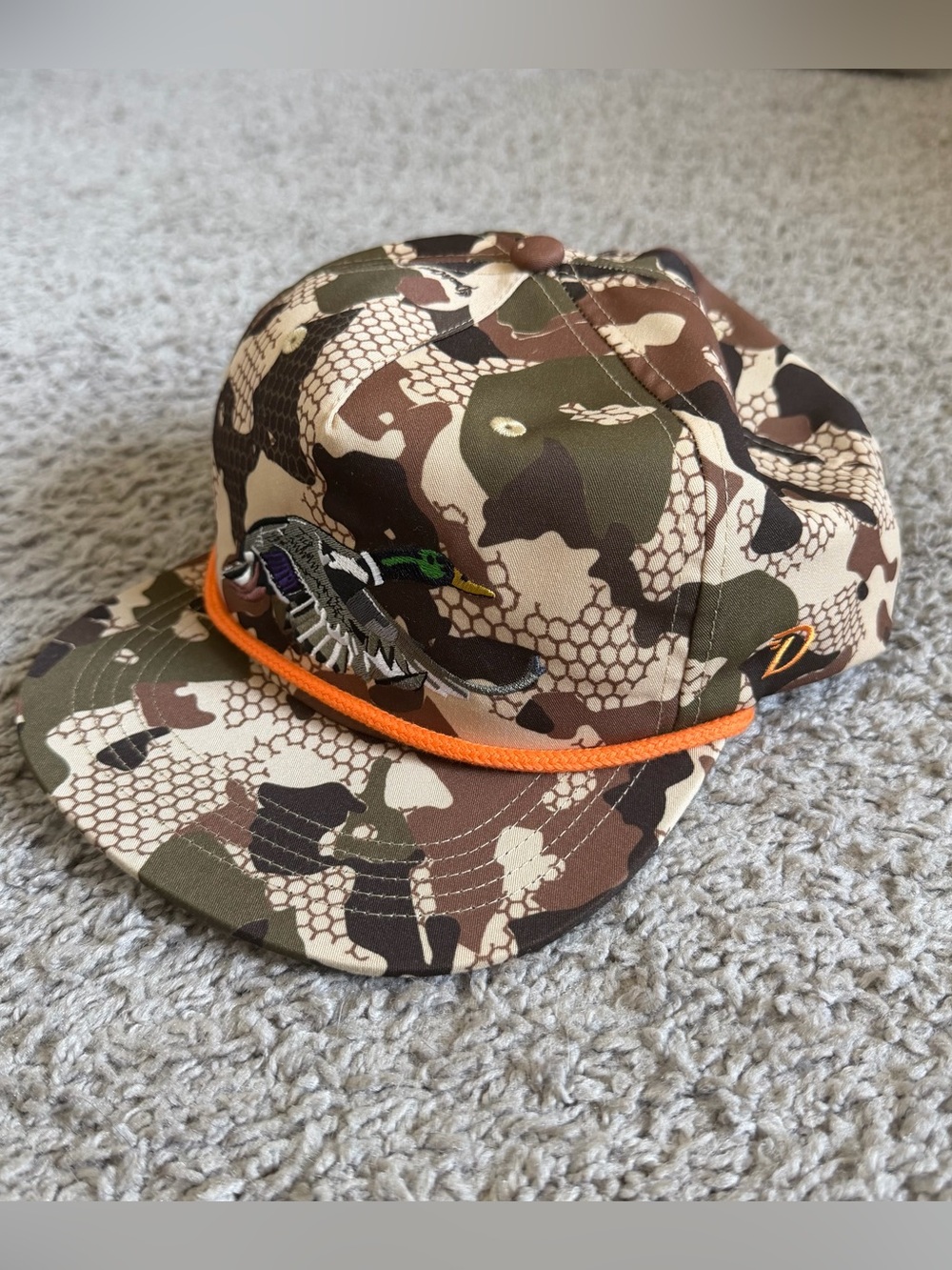 Duck Camp Mallard Camo Snapback Hat